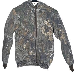 Youth RedHead Silent-Hide Insulated Camo Jacket Realtree Large